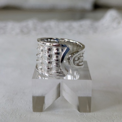 ナンタケットバスケット　リング(アトリエ白鯨さん)のメインイメージ